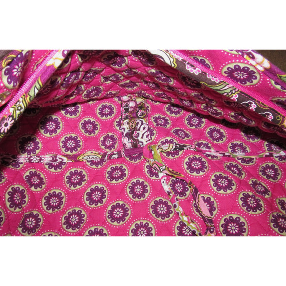 Vera Bradley Very Berry Paisley Retired Garment Bag and Weekender Duffel Set EUC - Picture 6 of 10